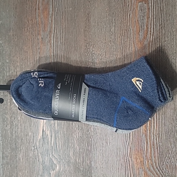 Quiksilver Underwear & Socks Quicksilver Quarter Socks 5 Pairs